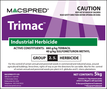 Macspred Trimac™ Industrial Herbicide